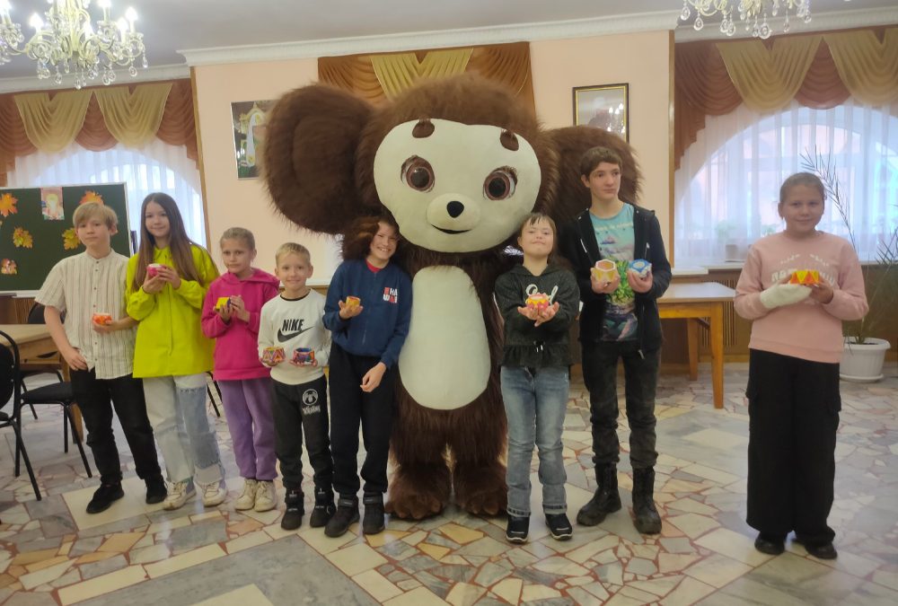 Волонтеры движения «За спасиБо» организовали детский праздник для подопечных социальной службы