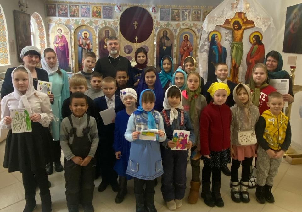 Священнослужитель провел встречу с воспитанниками воскресных школ Городищенского района