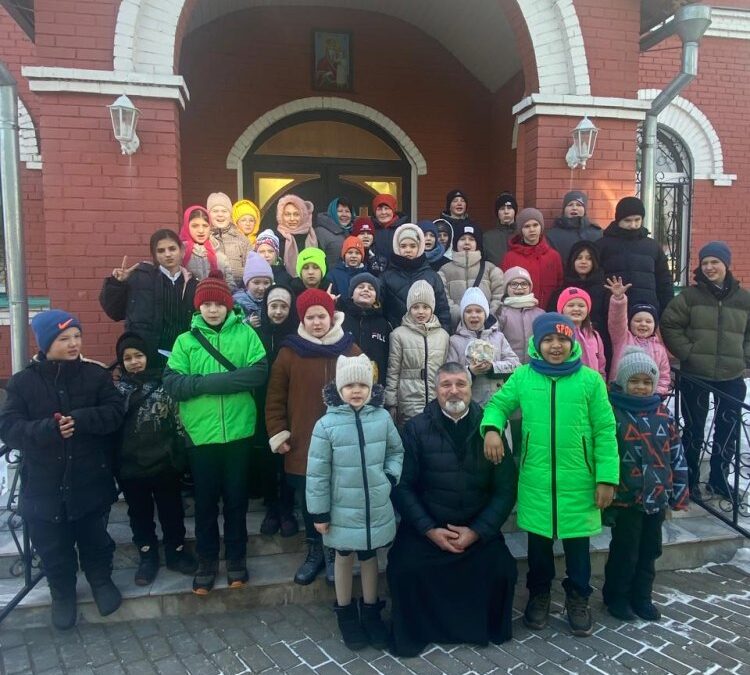 Состоялась встреча учащихся воскресных школ Городищенского благочиния