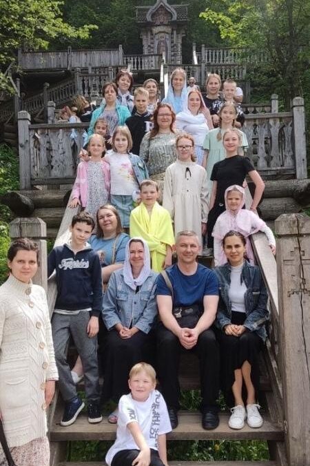 Воспитанники воскресной школы совершили паломничество в Свято-Троицкую Сергиеву Лавру