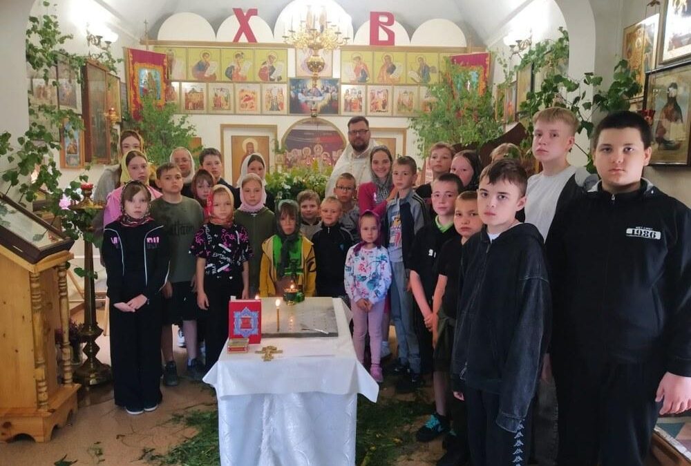 Открытый урок прошел в Михайло-Архангельской церкви села Вирга