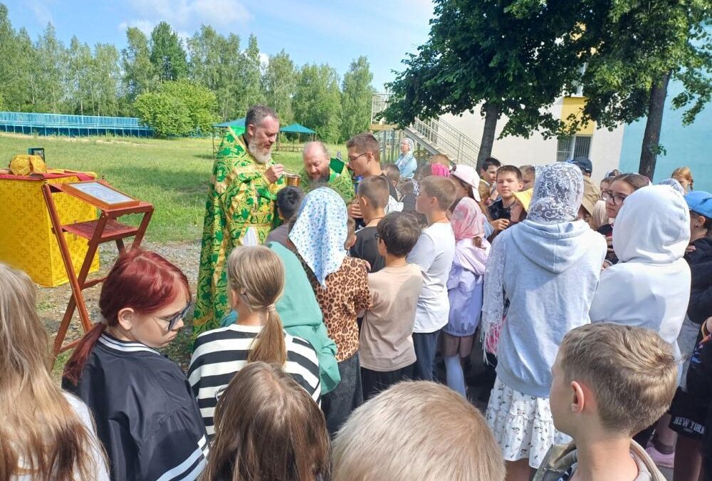 Продолжается православная смена «Ковчег» в детском лагере «Юность»